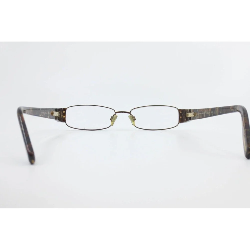 Via Spiga Lauria 580 Eyeglasses Brown Tortoise Rectangular Frames 51-16-135